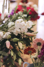 Modern Floral Arrangement in a vase Workshop in Auckland