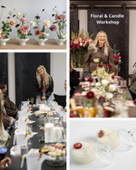 21 November (Saturday) 11am Candle Making & Ikebana Workshop Mila May x Fleur&Co