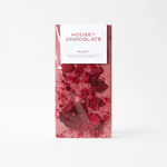 Plum and Raspberry RUBY Chocolate Bar by House of Chocolate