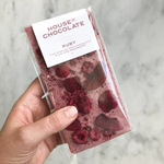 Plum and Raspberry RUBY Chocolate Bar by House of Chocolate