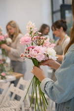27 June 2026 (Saturday)2pm Bloom &Sip. Hand-Tied Bouquet Making