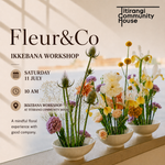 11 July (Saturday) 10am. Titirangi Community House Ikebana-inspired Floral Arrangement