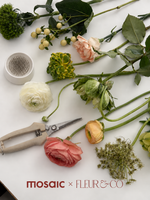 22 October (Thursday) 4pm. Fleur&Co x Mosaic Ikebana-inspired Floral Arrangement