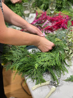 5 December (Evening)  Fresh Christmas Wreath Workshop