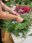 1 December Fresh Christmas Wreath Workshop