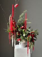 20 December (Sunday) 12pm  Fresh Christmas Table Arrangement