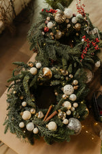 13 December (Sunday) 11:30am Fresh Christmas Wreath Workshop LUXE