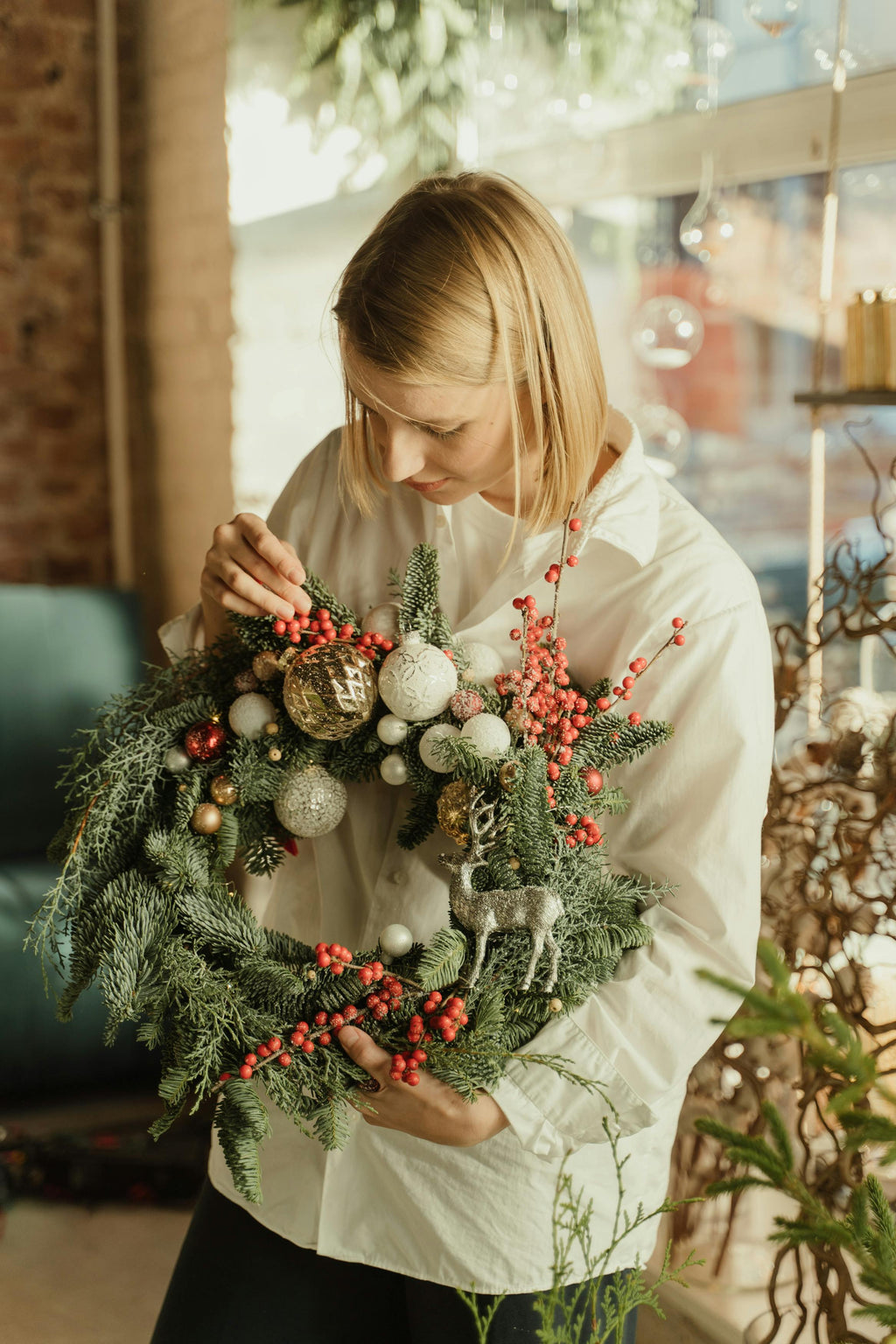 Custom Christmas Wreath