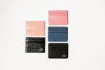 by.hoshi card holder monogramed with your initials - Fleur & Co.