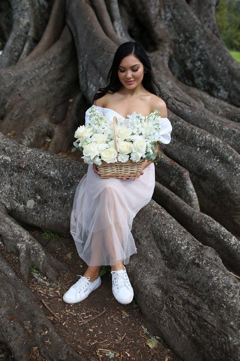 Florist choice basket - Small. - Fleur & Co.