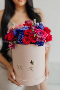 Florist Choice Hat boxes Fleur & Co. 