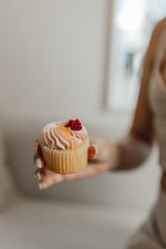 Lemon and Raspberry cupcakes by Sweet Talk Fleur & Co. 